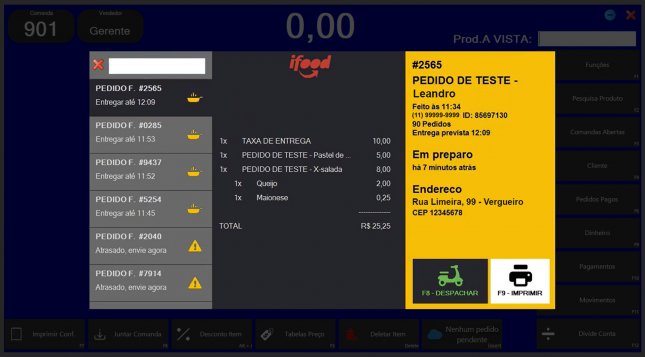 Integração com iFood