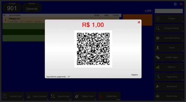 Pix com QR Code